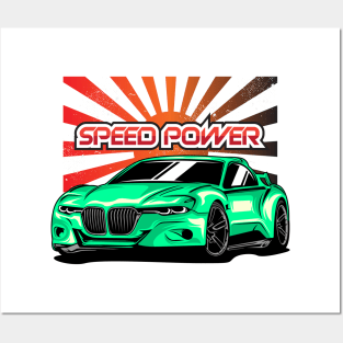 Germany car i8 power Posters and Art